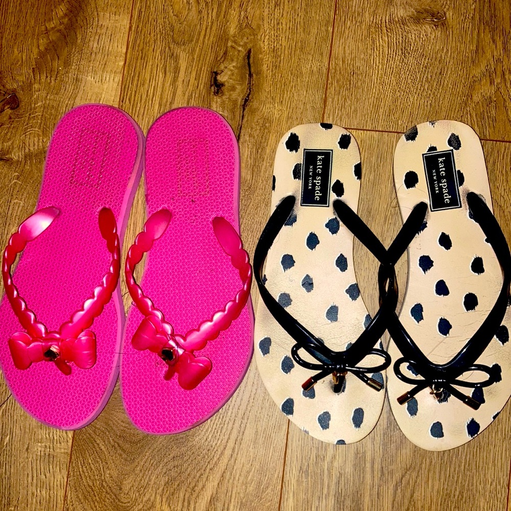 Cute Kate Spade flip flop bundle